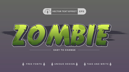 Halloween Editable Text Effects, Font Styles