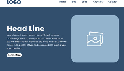 WEB background. First page background. Landing page template. Vector illustration. EPS 10