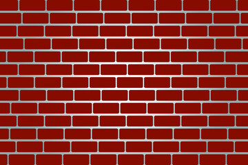 red brick wall