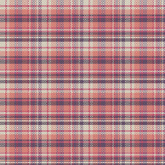 Tartan plaid pattern with texture and coffee color.