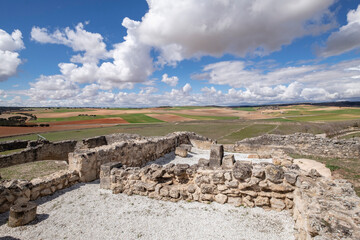 Fototapeta na wymiar parque arqueológico de Segóbriga, Saelices, Cuenca, Castilla-La Mancha, Spain