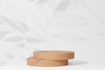 Cosmetic background for product presentation.minimal podium for fashion magazine illustration,beauty and cosmetics product. 3d render illustration