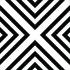 Stripes Motifs Pattern in Black White. Decoration for Interior, Exterior, Carpet, Textile, Garment, Cloth, Silk, Tile, Plastic, Paper, Wrapping, Wallpaper, Pillow, sofa, Background, Ect. Vector 