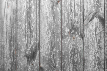 Gray wooden plank background. Wood texture. Wallpaper. Vertical panels. Weathered painted wooden wall. Vintage backdrop. Sharp and highly detailed. Old painted boards. Full Frame Shot