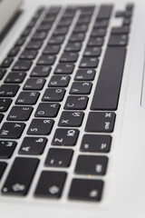 close up of computer's keyboard
