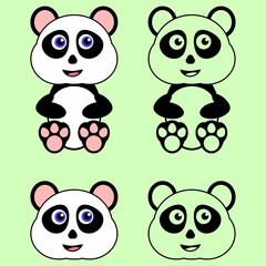 Cute Panda Designs