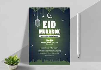 Eid Mubarak Flyer Layout