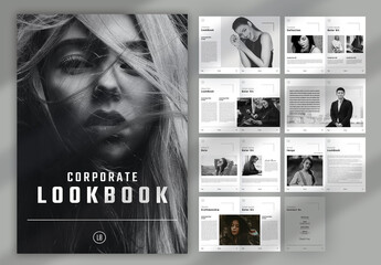 Corporate Look Book Layout