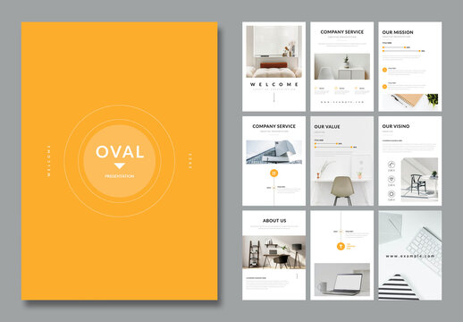 Oval Business Brochure