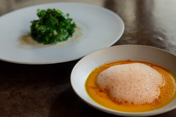 前菜とスープ　創作料理