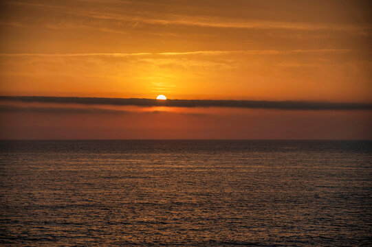 Sunsent over water