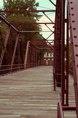 Fototapeta premium bridge over the river