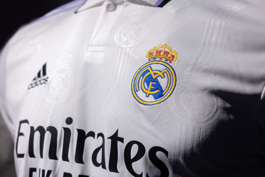Real Madrid  Football Crest on the New Kit