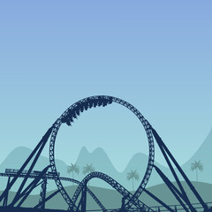 roller coaster - luna park