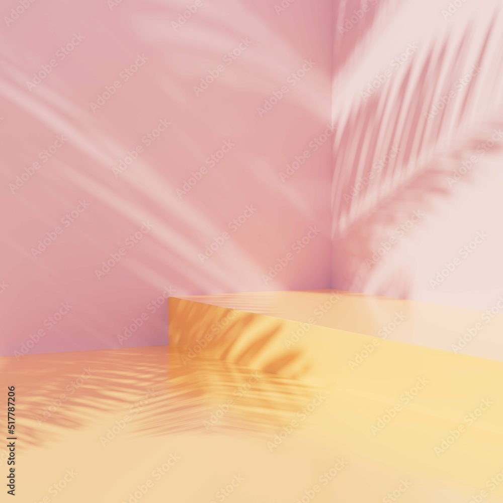 Aufkleber abstract 3d background for product presentation. 3d rendering
