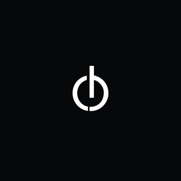 CB OB Logo Design, Creative Minimal Letter OB CB Monogram