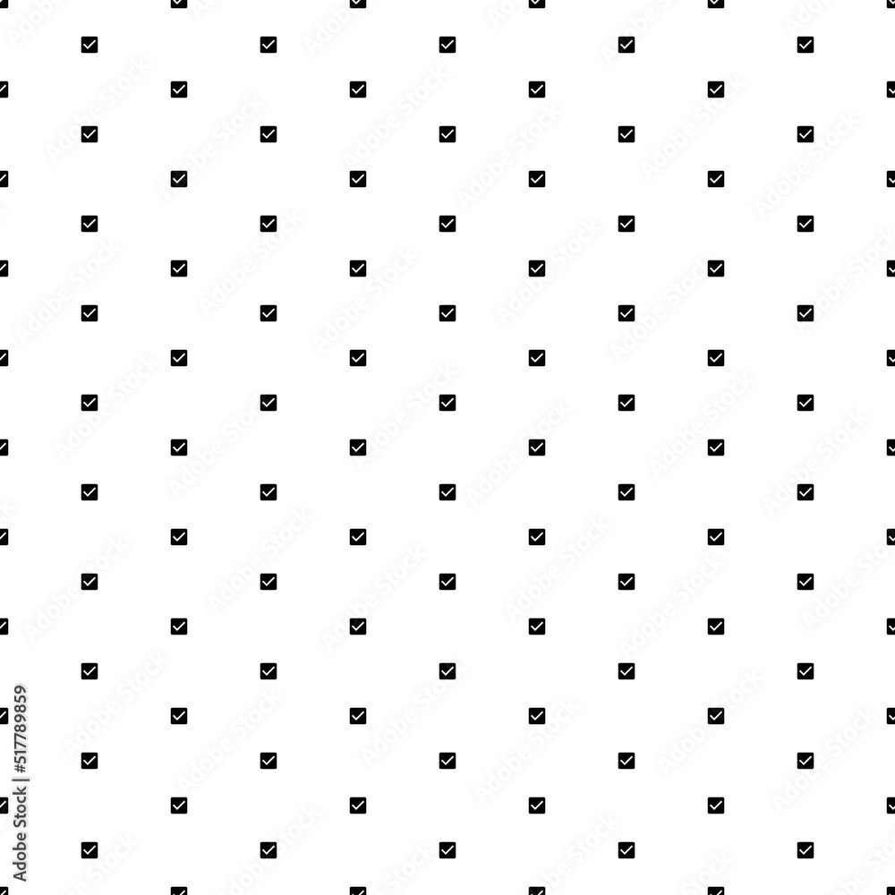 Poster square seamless background pattern from geometric shapes. the pattern is evenly filled with small bl