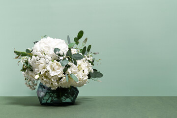 Beautiful white bouquet