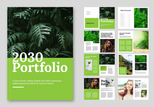 Portfolio Brochure Layout