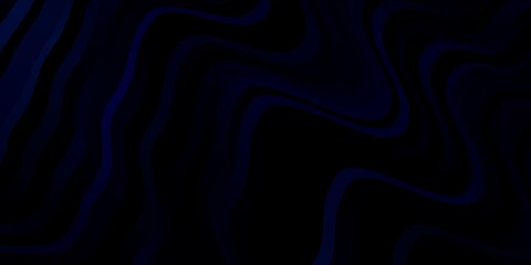 Obraz premium Dark BLUE vector background with bows.