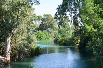 The River Jordan in Israel