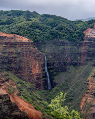 Big Hawaiian Waterfall