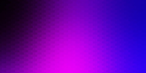 Light Pink, Blue vector texture in rectangular style.