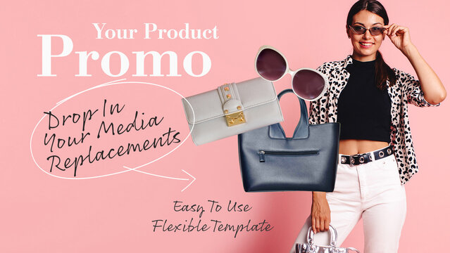 Pop Up Media Mood Board Promo