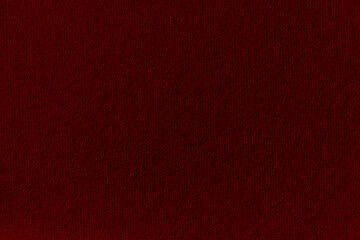 Maroon abstract cotton towel mock up template fabric. Blanket or Curtain of pattern and copy space for text decoration.