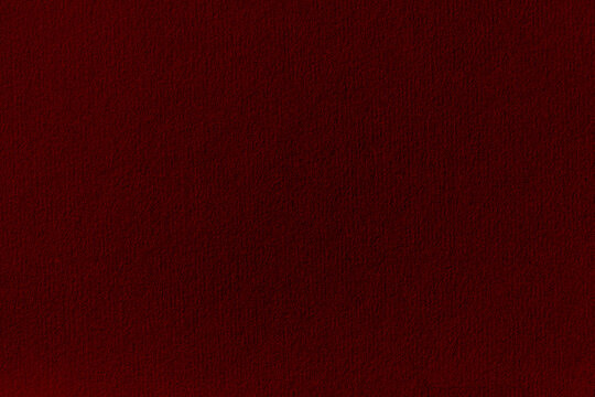 Maroon abstract cotton towel mock up template fabric. Blanket or Curtain of pattern and copy space for text decoration.