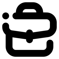 Briefcase Icon Line Style