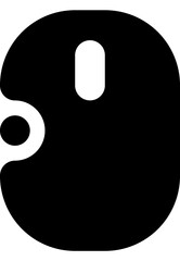 Mouse Icon Glyph Style