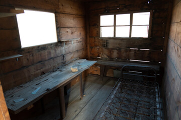 Ballarat Ghost Town With Morgue And Jail House In California. A Very Isolated And Desolate Area In...