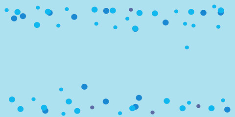 ブルーの濃淡の水玉模様の背景素材、青い水玉