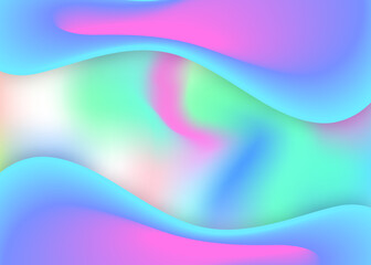Fluid background with liquid dynamic elements and shapes.