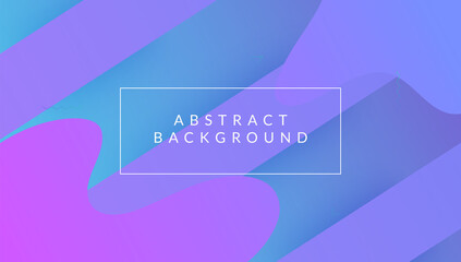 Abstract Shape. Gradient Background. Futuristic Screen. Wavy Minimal Poster. Technology Wallpaper. Violet Memphis Cover. Hipster Page. Flat Landing Page. Violet Abstract Shape