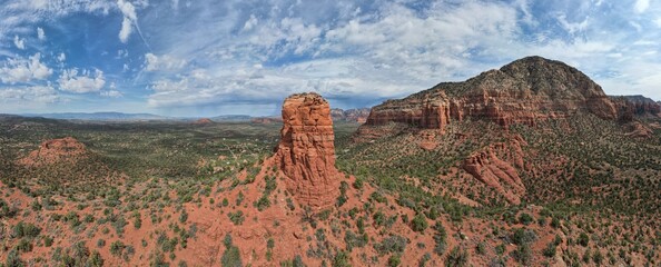 Chimney Rock Panorama