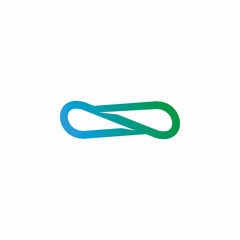 infinity soft line logo design