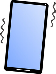 smartphone image looks vibrating