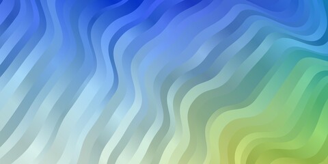 Fototapeta premium Light Multicolor vector background with bows.