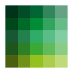 Green palette. Pattern for decoration design. Vector illustration. stock image. 