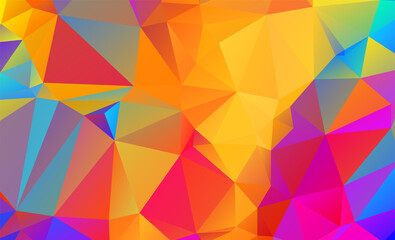 variety of colors polygon background or frame. Abstract Rectangle Geometrical Background. Geometric design for business presentations or web
