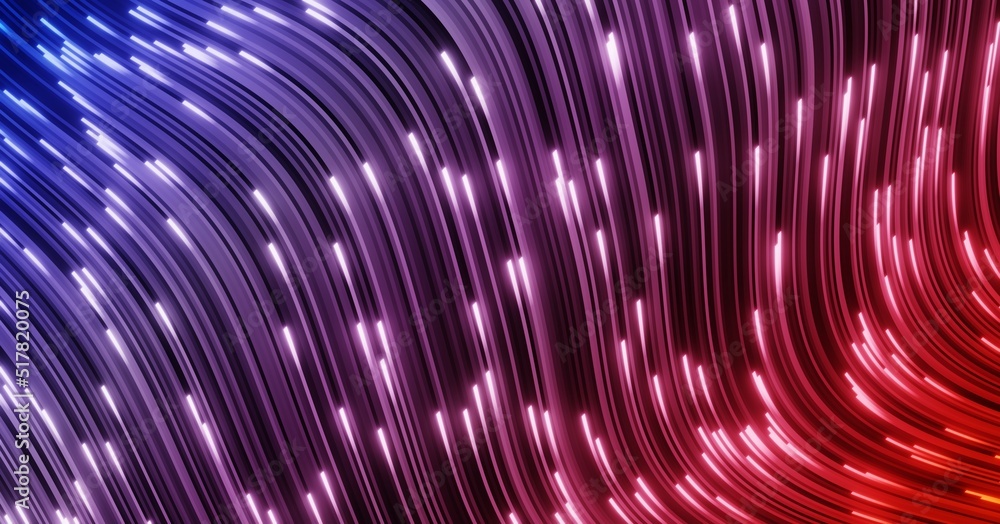 Poster background neon flow lines background.futuristic technology abstract wallpaper with lines for networ