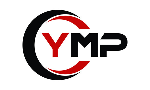 YMP swoosh three letter logo design vector template | monogram logo | abstract logo | wordmark logo | letter mark logo | business logo | brand logo | flat logo | minimalist logo | text | word | symbol