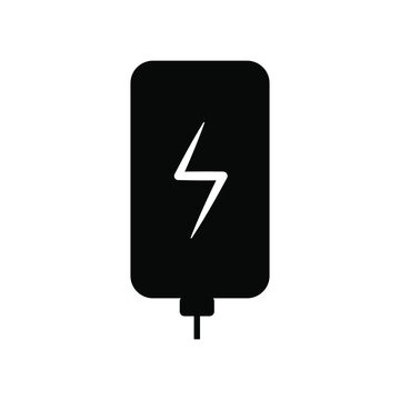 recommend clip art: Modern charger on white background