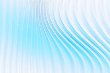 3d illustration of   blue  glowing color lines.  Technology geometry  background.