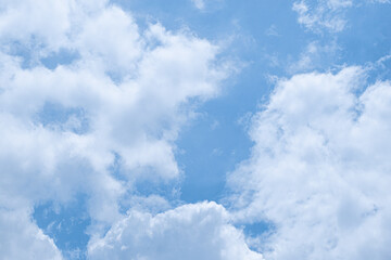 Fototapeta premium natural sky white clouds beautiful scenery