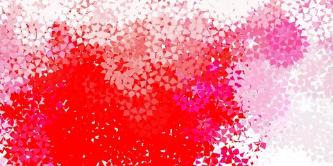 Light blue, yellow vector layout with lines, triangles.