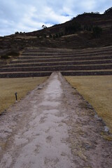 Eksperymentalne tarasy Inków , Moray, Peru, Cuzco - 517843495