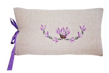 lavender decorative cushion